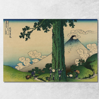 Passo Mishima Nella Provincia Di Kai katsushika hokusai khk41 quadro stampato su tela