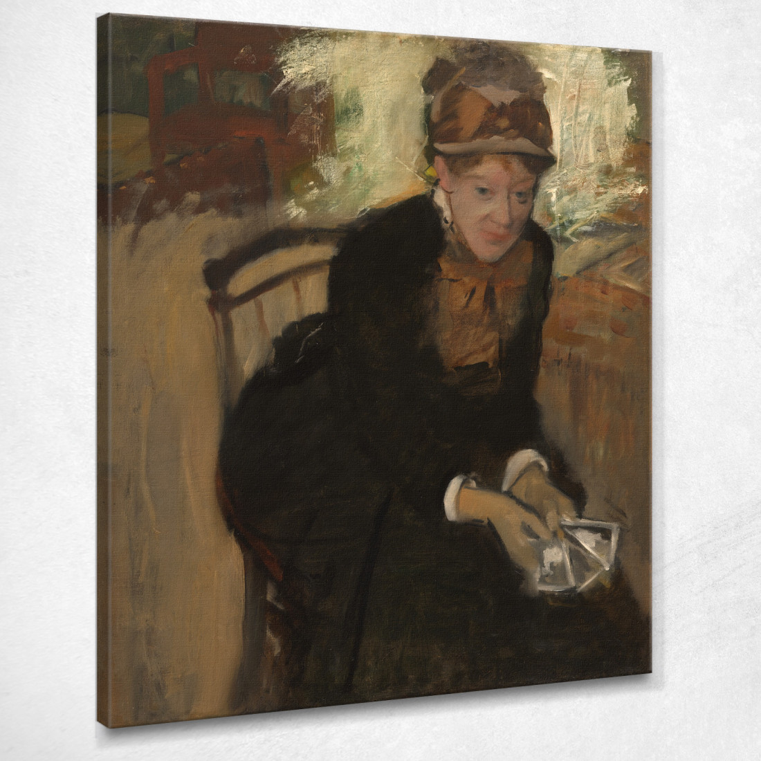 Maria Cassatt Edgar Degas edg211 quadro stampato su tela Maria Cassatt Edgar Degas edg211 quadro stampato su tela