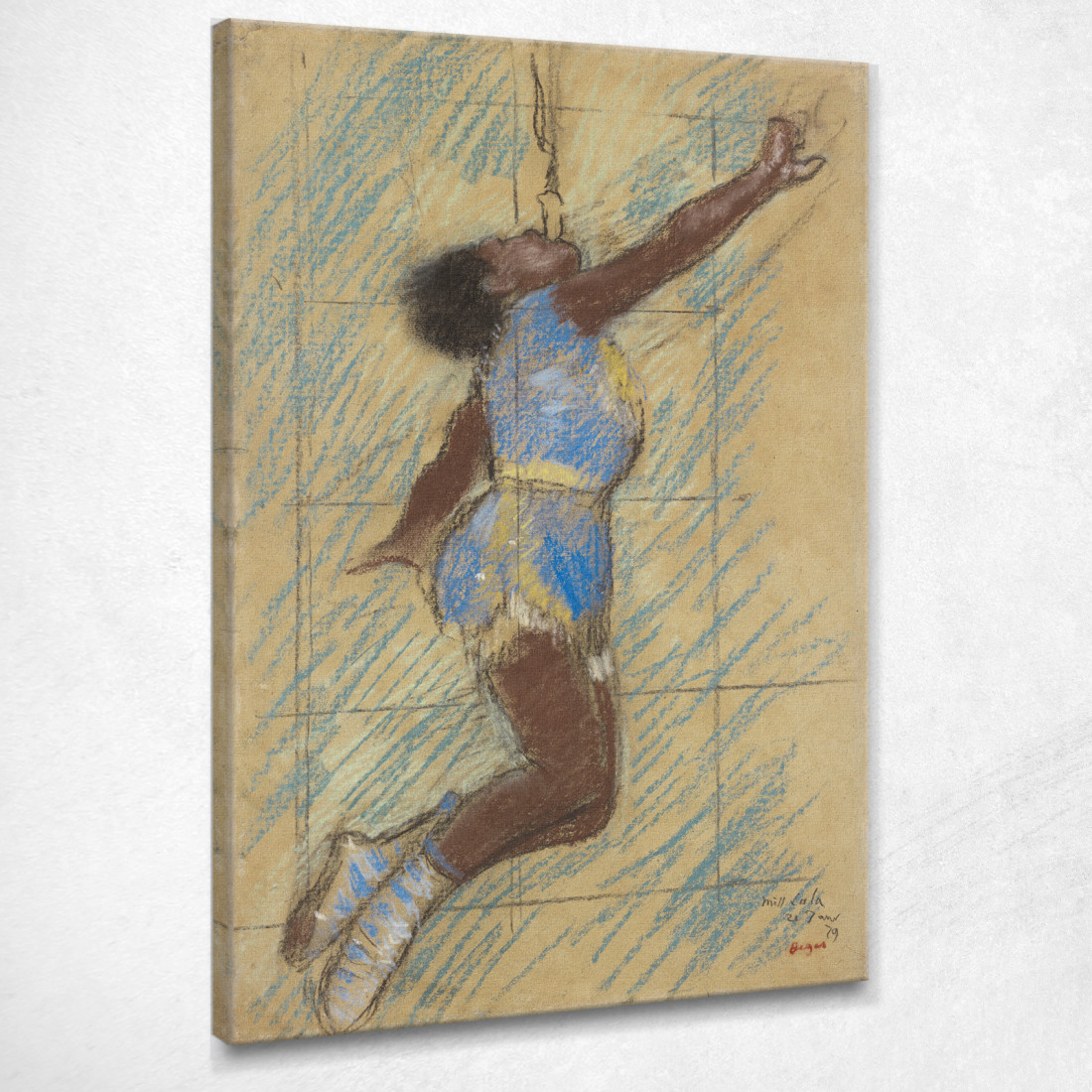 La Signorina Lala Al Circo Fernando Edgar Degas edg212 quadro stampato su tela