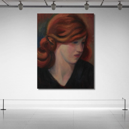 Ritratto Di Jean Kemp Mark Gertler mgr17 quadro stampato su tela