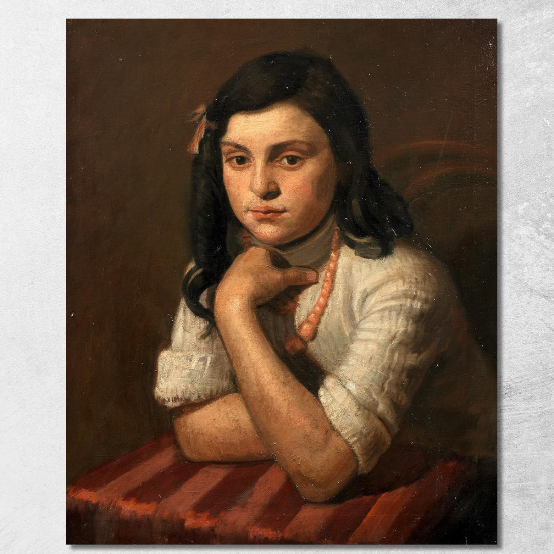 Ritratto Di May Berlinsky Mark Gertler mgr18 quadro stampato su tela Ritratto Di May Berlinsky Mark Gertler mgr18 quadro stampato su tela