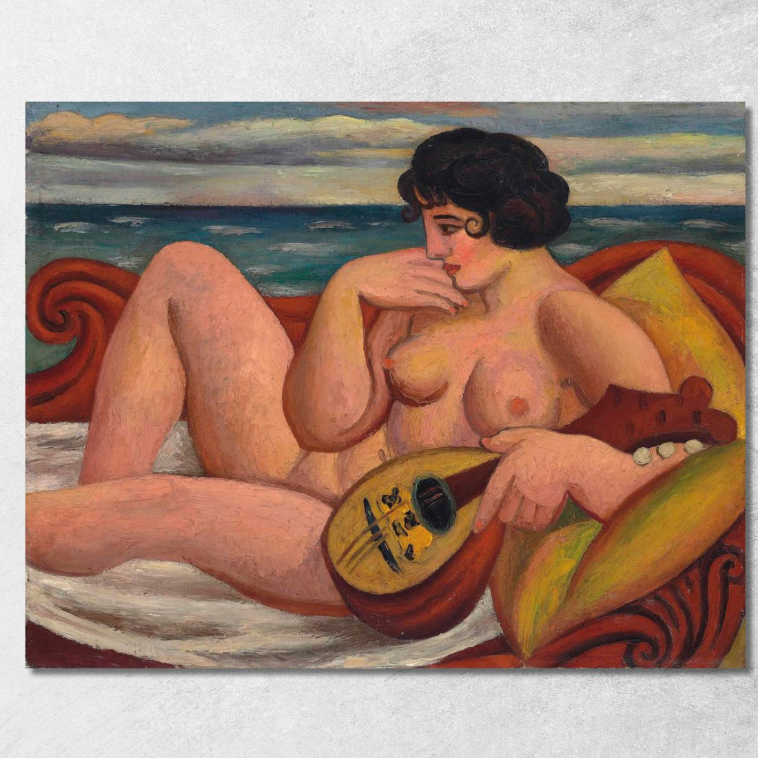 La Sonata Mark Gertler mgr33 quadro stampato su tela La Sonata Mark Gertler mgr33 quadro stampato su tela