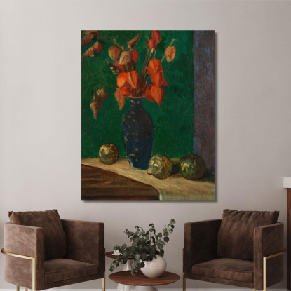 Ciliegie Invernali Mark Gertler mgr38 quadro stampato su tela