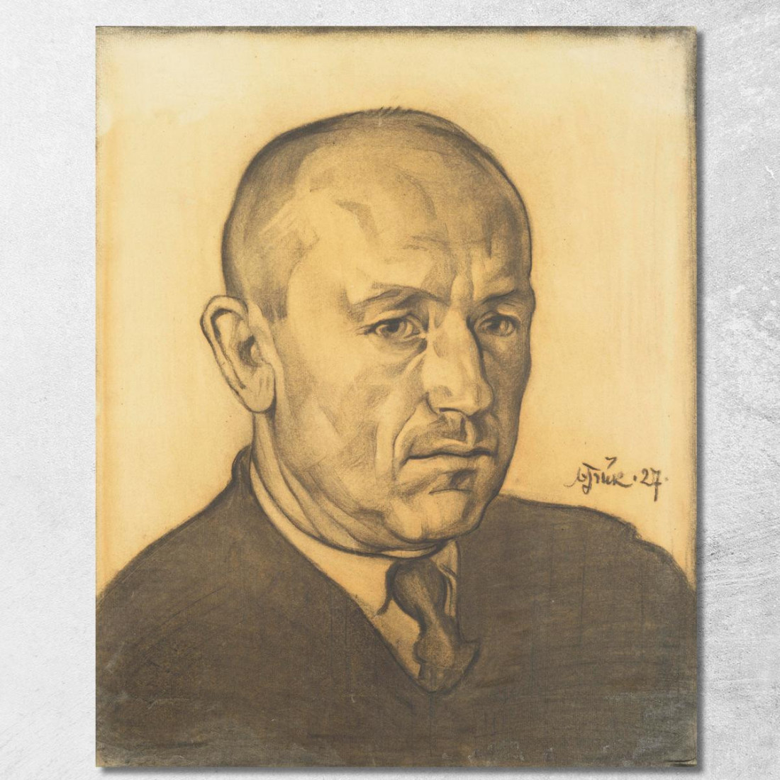 Ritratto Di Ah Tammsaare Nikolai Triik ntr1 quadro stampato su tela Ritratto Di Ah Tammsaare Nikolai Triik ntr1 quadro stampato su tela
