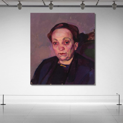 Ritratto Di O. Martna Nikolai Triik ntr33 quadro stampato su tela