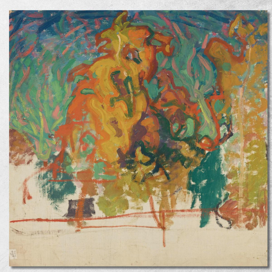 Alberi Autunnali Nikolai Triik ntr44 quadro stampato su tela Alberi Autunnali Nikolai Triik ntr44 quadro stampato su tela