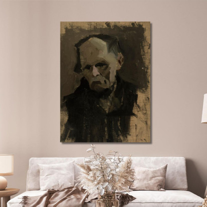 Testa Del Vecchio Nikolai Triik ntr49 quadro stampato su tela