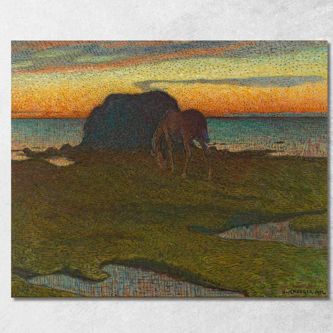 Di The Seaweed Stack Nils Kreuger nkr7 quadro stampato su tela Di The Seaweed Stack Nils Kreuger nkr7 quadro stampato su tela