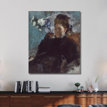 Ritratto Di Una Donna Edgar Degas edg228 quadro stampato su tela