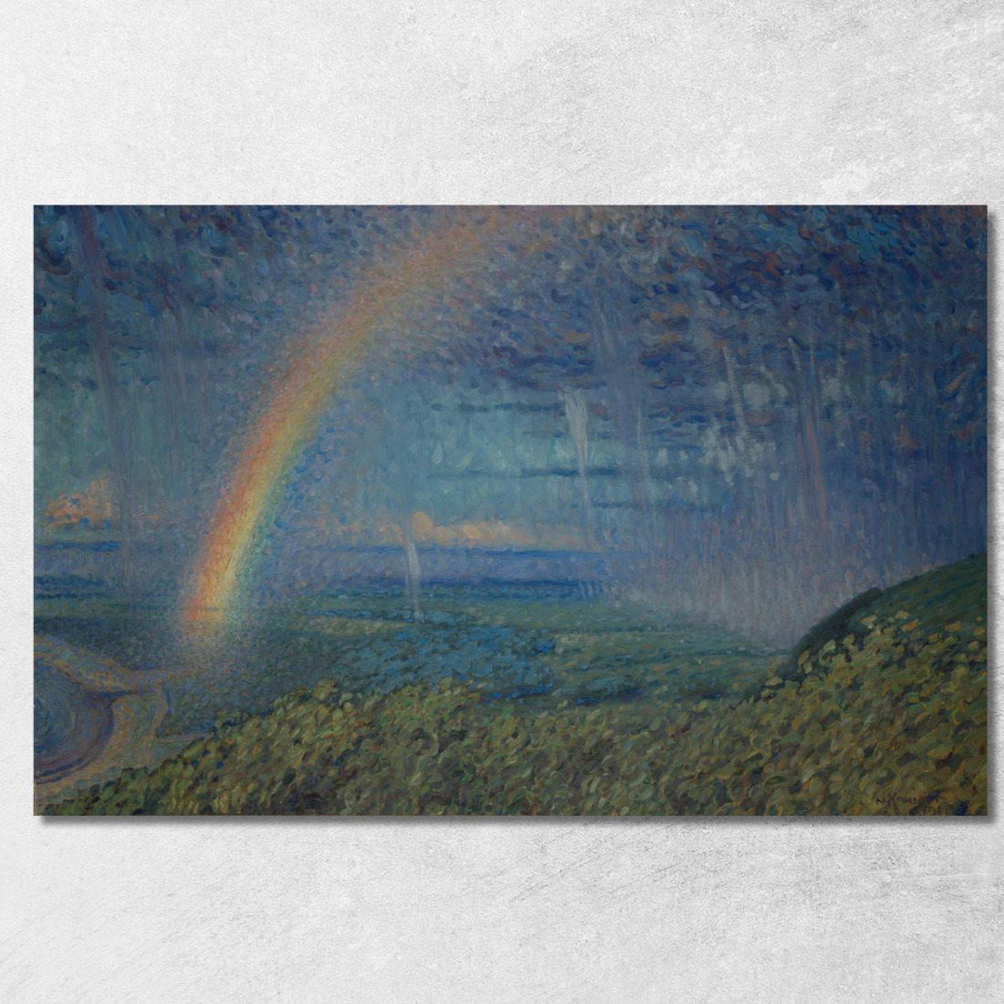 Arcobaleno Nils Kreuger nkr42 quadro stampato su tela Arcobaleno Nils Kreuger nkr42 quadro stampato su tela