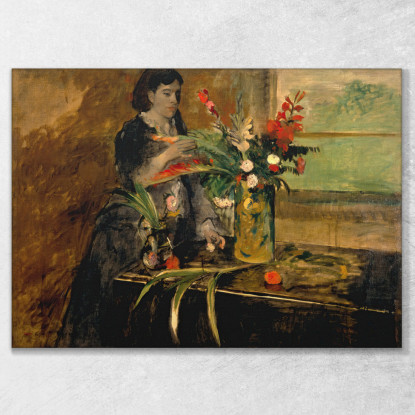 Ritratto Di Estelle Musson Degas Edgar Degas edg230 quadro stampato su tela