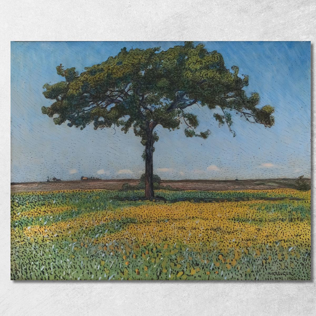 Quercia Giovane Nils Kreuger nkr62 quadro stampato su tela Quercia Giovane Nils Kreuger nkr62 quadro stampato su tela