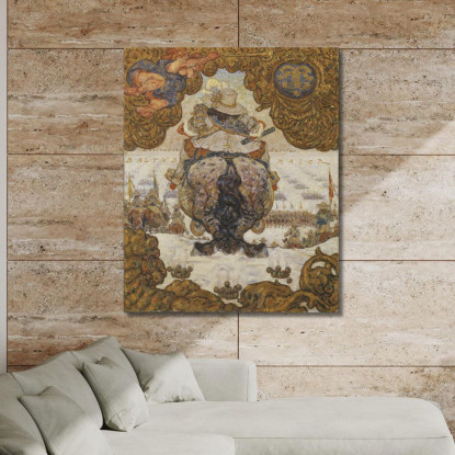 Seconda Serie Storica Dei Backs Karl X Di Svezia Nils Kreuger nkr64 quadro stampato su tela