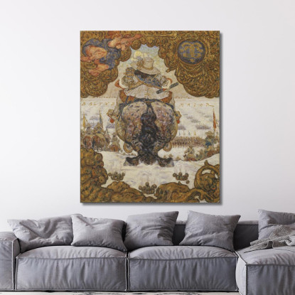 Seconda Serie Storica Dei Backs Karl X Di Svezia Nils Kreuger nkr64 quadro stampato su tela