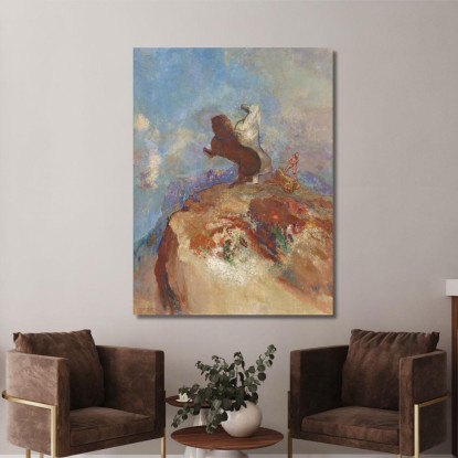 Apollo Odilon Redon ord7 quadro stampato su tela