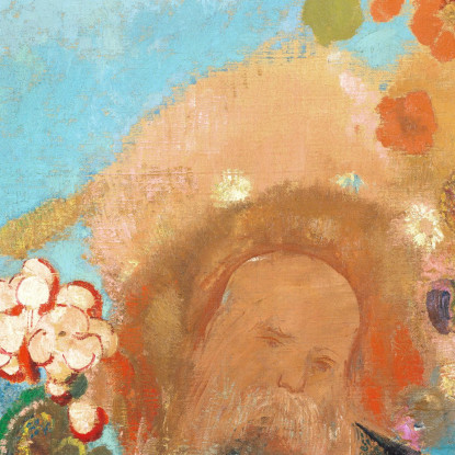 Evocazione Di Roussel Odilon Redon ord21 quadro stampato su tela