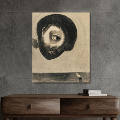 Spirito Guardiano Delle Acque Odilon Redon ord26 quadro stampato su tela