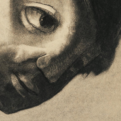 Spirito Guardiano Delle Acque Odilon Redon ord26 quadro stampato su tela