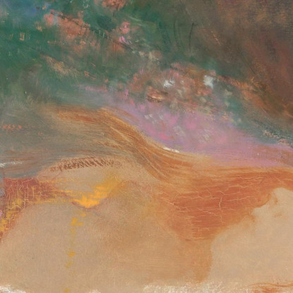 Ofelia Con Il Velo Blu Nell'Acqua Odilon Redon ord49 quadro stampato su tela