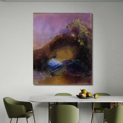 Orfeo Odilon Redon ord51 quadro stampato su tela