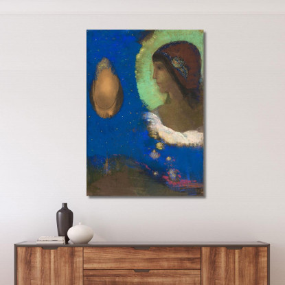 Sita Odilon Redon ord65 quadro stampato su tela