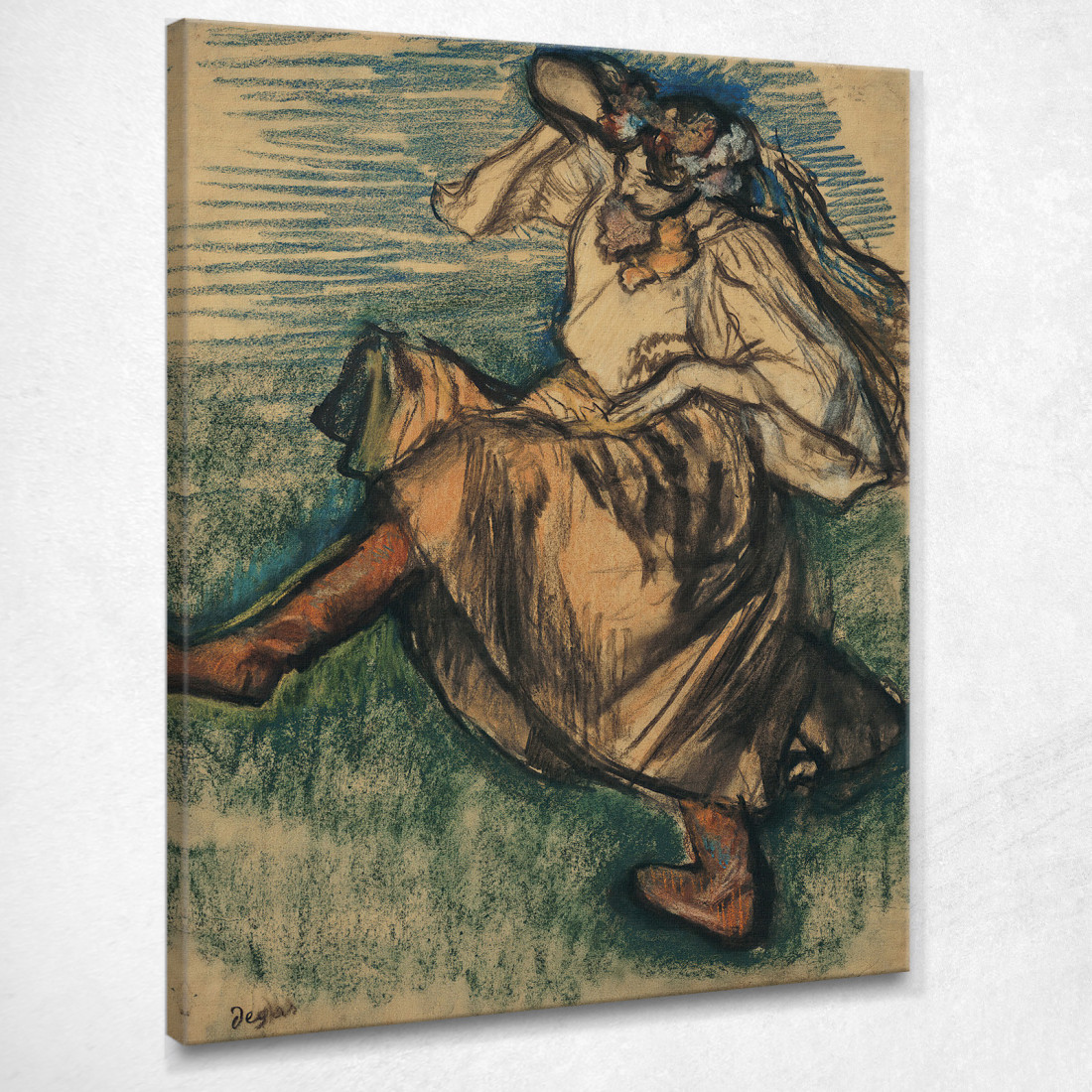 Ballerina Russa Edgar Degas edg241 quadro stampato su tela Ballerina Russa Edgar Degas edg241 quadro stampato su tela