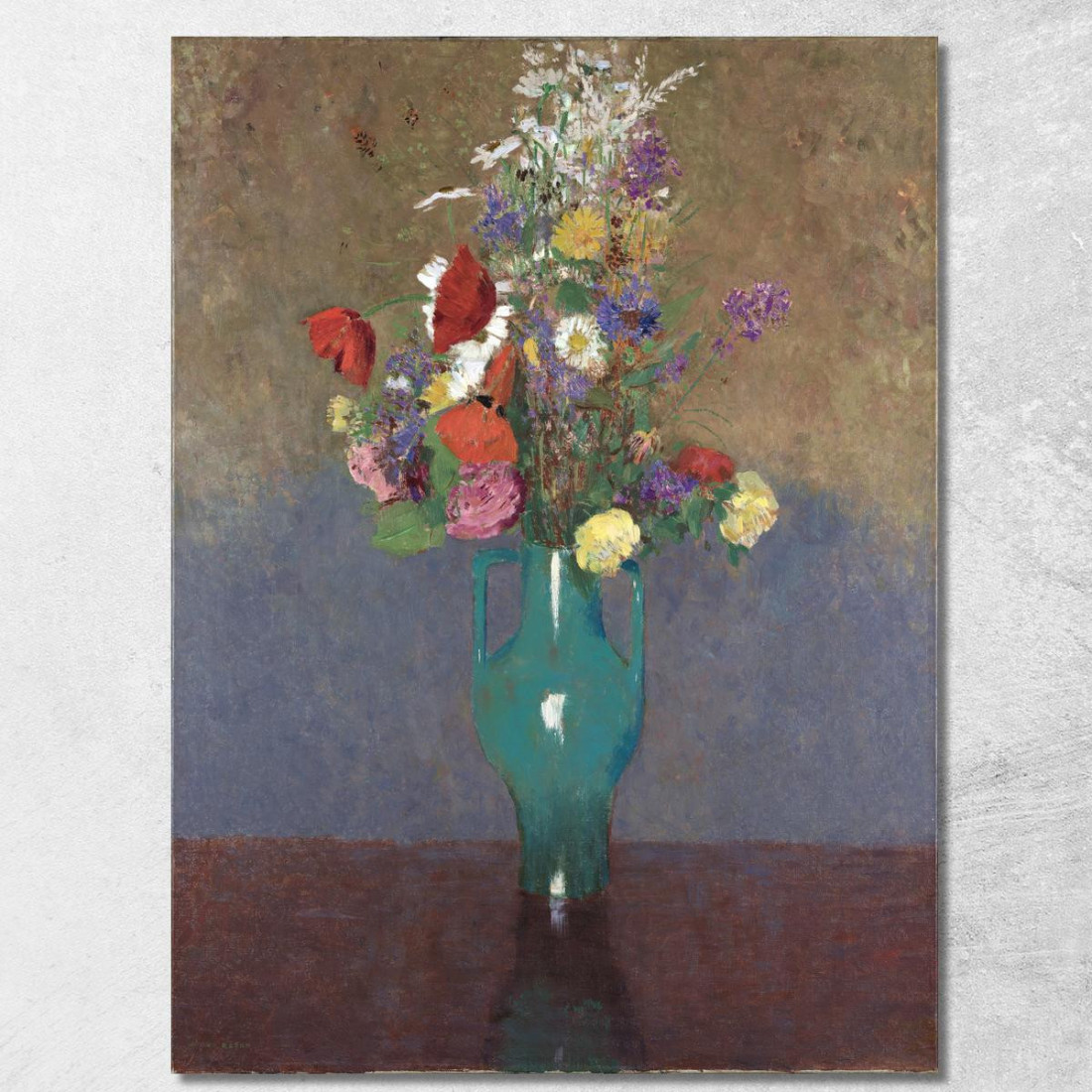 Il Vaso Verde Il Vaso Verde Odilon Redon ord73 quadro stampato su tela Il Vaso Verde Il Vaso Verde Odilon Redon ord73 quadro stampato su tela