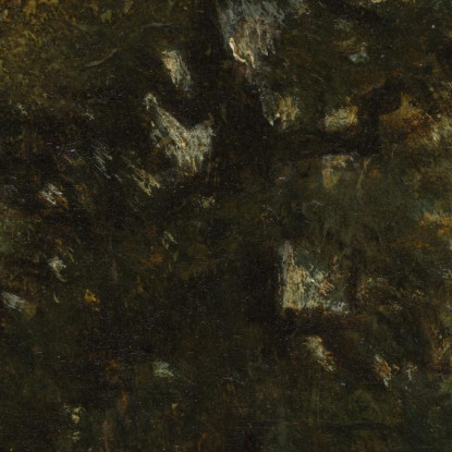 La Quercia Théodore Rousseau trs40 quadro stampato su tela