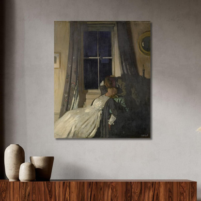 Notte N. 2 William Orpen wrp17 quadro stampato su tela