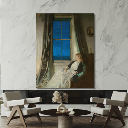 Notte William Orpen wrp18 quadro stampato su tela