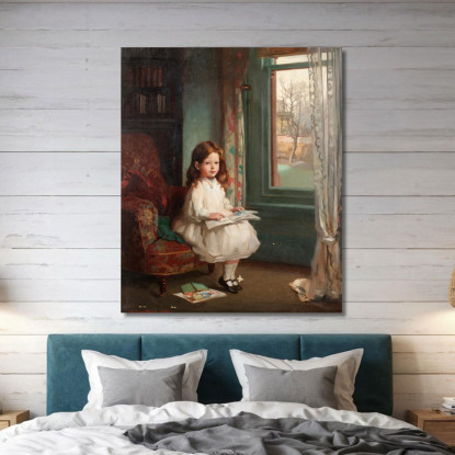 Ritratto Di Clara Hughes William Orpen wrp23 quadro stampato su tela