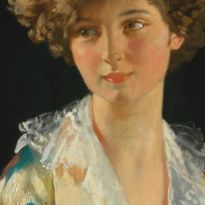 Ritratto Di Lady Evelyn Herbert William Orpen wrp26 quadro stampato su tela