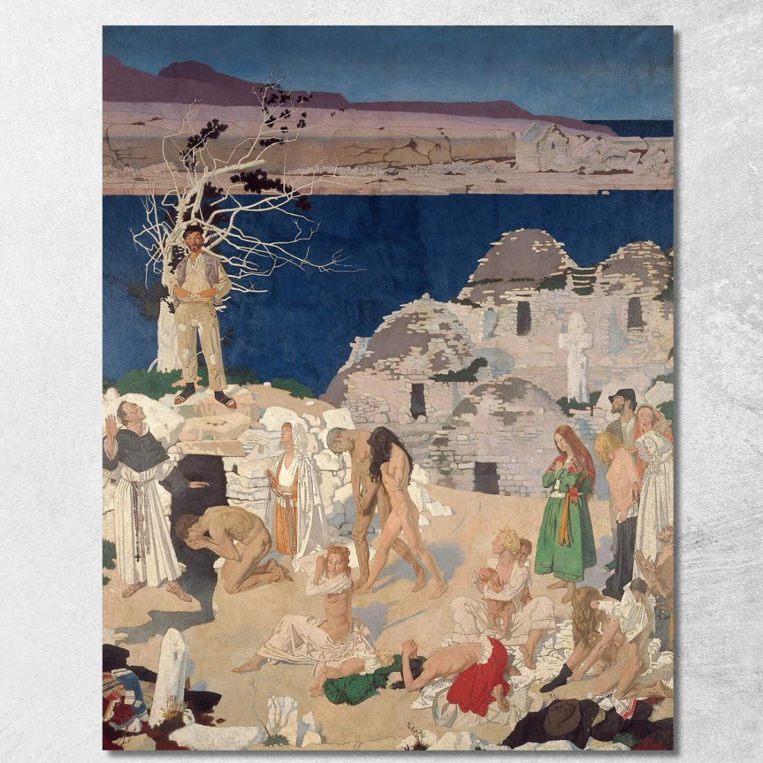 Il Pozzo Sacro William Orpen wrp37 quadro stampato su tela Il Pozzo Sacro William Orpen wrp37 quadro stampato su tela