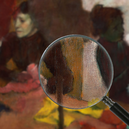 Le Modiste Edgar Degas edg271 quadro stampato su tela