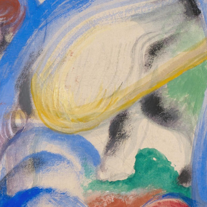 Animale Fatato  Franz Marc fmr19 quadro stampato su tela
