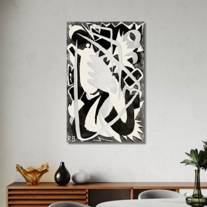 Espressionismo La Svolta Delle Arti Franz Marc fmr81 quadro stampato su tela