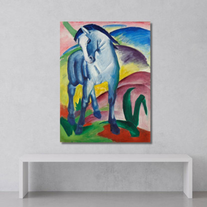Cavallo Blu I Cavallo Blu I Franz Marc fmr84 quadro stampato su tela