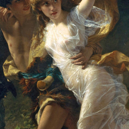 La Tempesta 1880 Pierre-Auguste Cot pac7 quadro stampato su tela