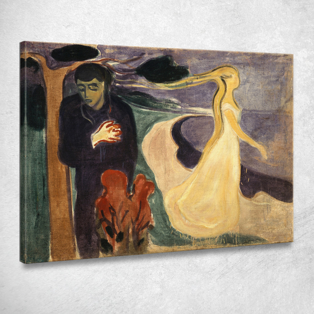 Separazione Edvard Munch em5 quadro stampato su tela