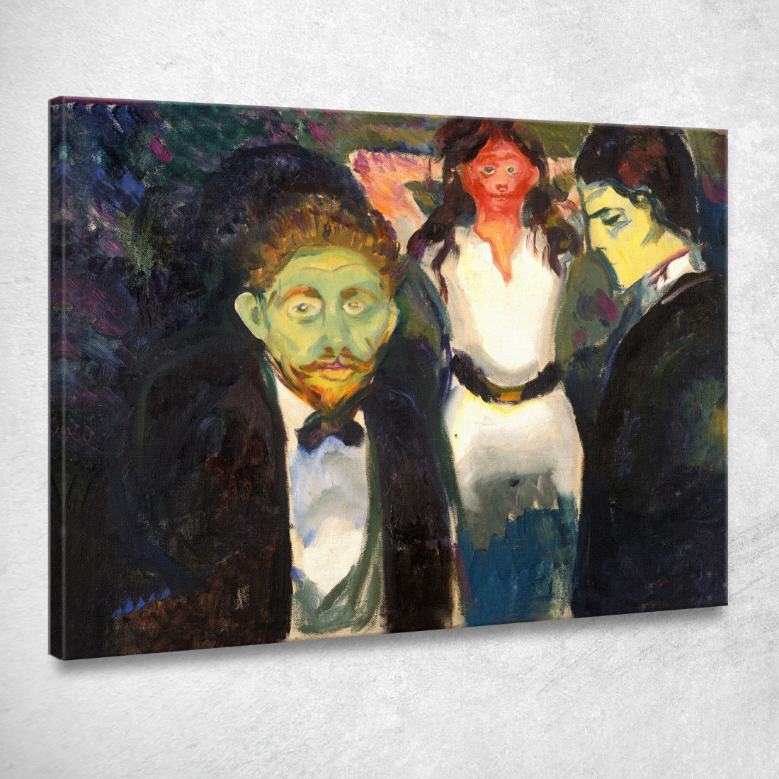 Gelosia Edvard Munch em26 quadro stampato su tela Gelosia Edvard Munch em26 quadro stampato su tela