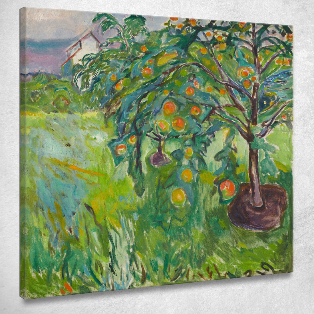 Melo Dallo Studio Edvard Munch em51 quadro stampato su tela Melo Dallo Studio Edvard Munch em51 quadro stampato su tela