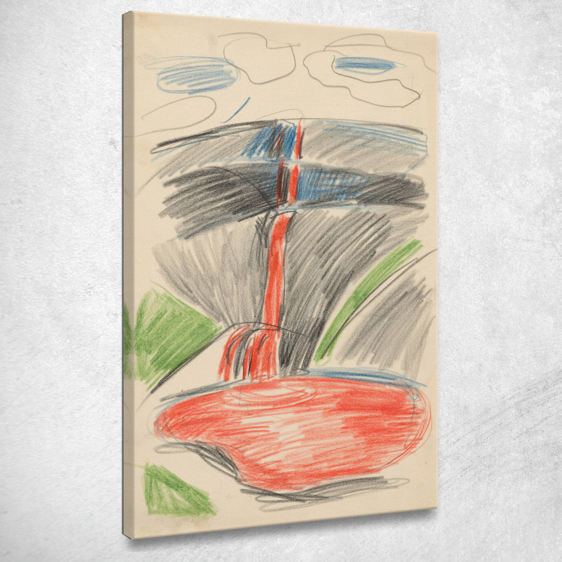 Cascata Di Sangue Edvard Munch em79 quadro stampato su tela Cascata Di Sangue Edvard Munch em79 quadro stampato su tela