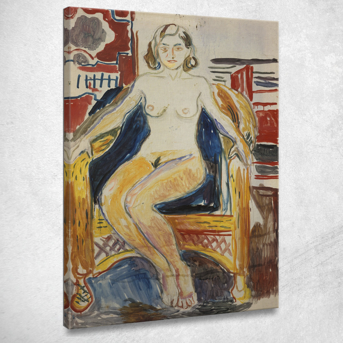 Ragazza Del Nordland Edvard Munch em129 quadro stampato su tela Ragazza Del Nordland Edvard Munch em129 quadro stampato su tela