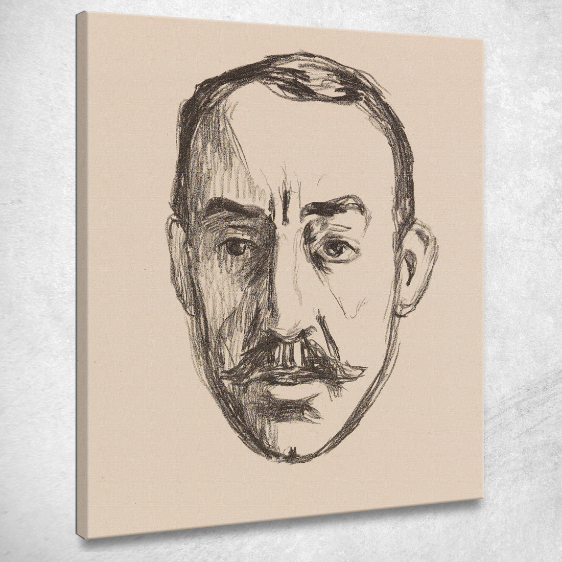 Henry Van De Velde Edvard Munch em139 quadro stampato su tela Henry Van De Velde Edvard Munch em139 quadro stampato su tela