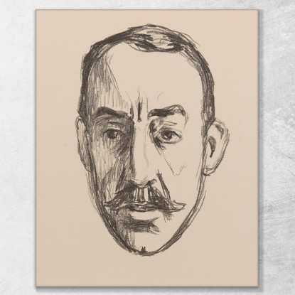 Henry Van De Velde Edvard Munch em139 quadro stampato su tela