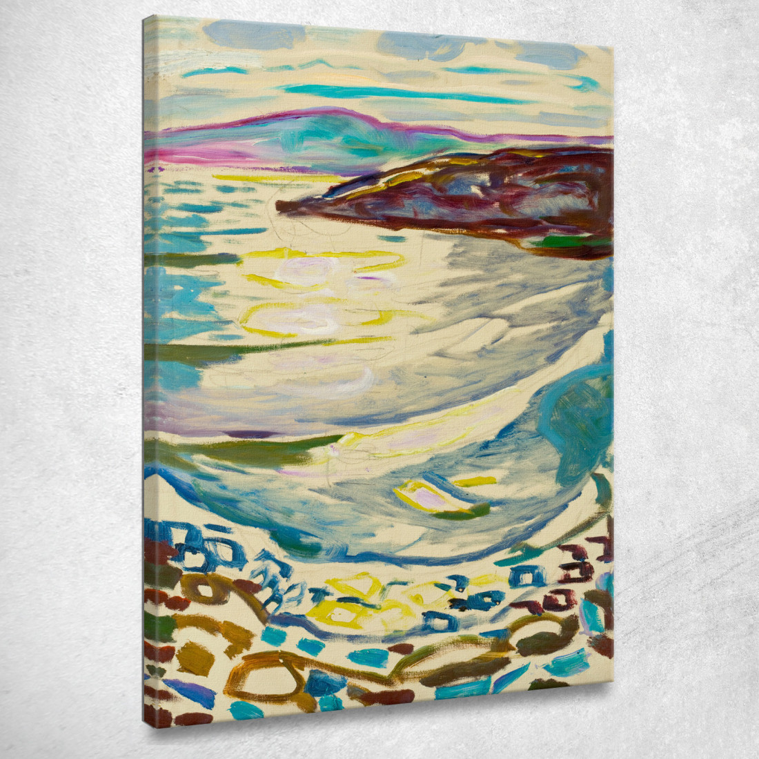 Paesaggio Da Hvitsten Edvard Munch em174 quadro stampato su tela Paesaggio Da Hvitsten Edvard Munch em174 quadro stampato su tela