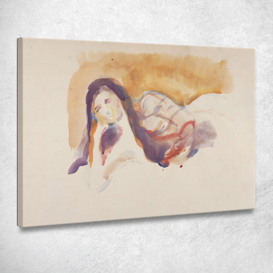 Atto Incline Edvard Munch em178 quadro stampato su tela Atto Incline Edvard Munch em178 quadro stampato su tela