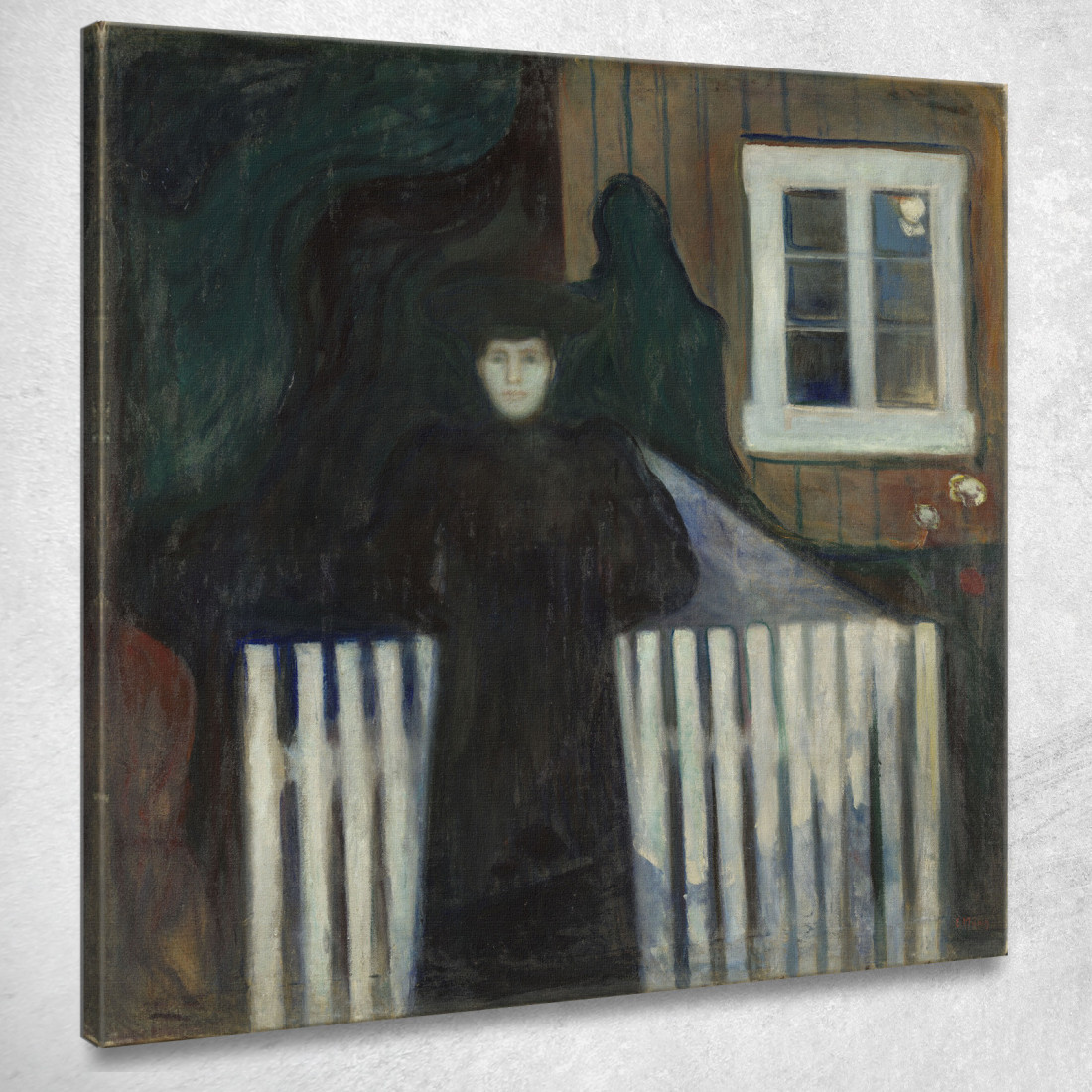 Chiaro Di Luna 2 Edvard Munch em208 quadro stampato su tela Chiaro Di Luna 2 Edvard Munch em208 quadro stampato su tela
