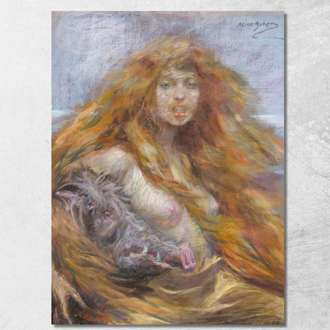 Circe Alice Pike Barney apb21 quadro stampato su tela