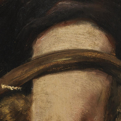 Ragazza Con Cesto Alice Pike Barney apb31 quadro stampato su tela